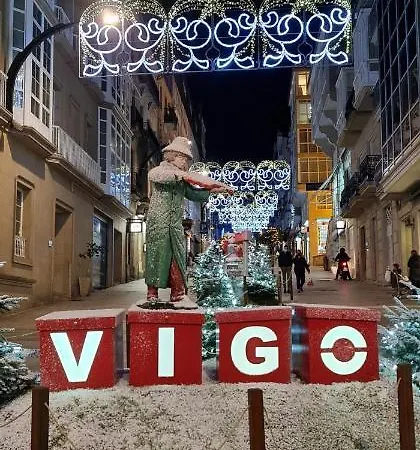 Vigo centro con las mejores vistas al mar Apartamento *